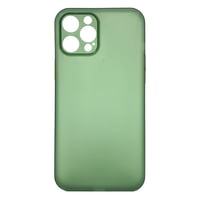 Nettech Apple iPhone 12 Pro Uyumlu Ultra Slim Arka Koruma Kılıf (Yeşil) NT87884
