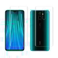 Exquıs Xiaomi Redmi Note 8 Pro Uyumlu Ön ve Arka Koruma 360 Full Kaplama (Şeffaf) NT80768