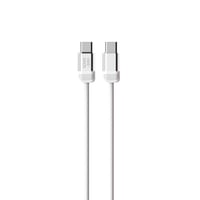 Nettech NTDC47 60W Plastik 100 Cm TypeC To TypeC Şarj ve Data Kablosu (Beyaz) NT108319