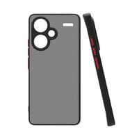 Xiaomi Redmi Note 13 Pro Plus 5G Kılıf Zore Hux Kapak  Siyah