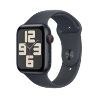 Apple Watch SE  Alüminyum  44mm  Cellular  Gece yarısı