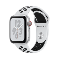 Apple Watch Series 4 Nike  Alüminyum  40mm  GPS + Cellular  Gümüş