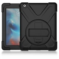Nettech Apple iPad 4 Uyumlu Sport Seri Arka Koruma (Siyah) VR13954