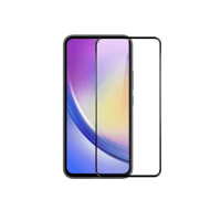 Nettech Samsung Galaxy A35 Uyumlu 5D Glas Full Cam Koruyucu (Siyah) NT110136