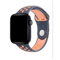 Nettech Apple Watch Seri 40/38 mm Uyumlu Silikon Kordon (Lacivert) NT110247