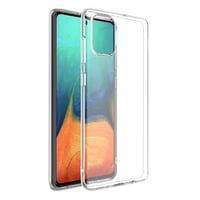 Nettech Samsung Galaxy A31 Uyumlu Lüx Seri Arka Koruma Kılıf (Şeffaf) VR20109