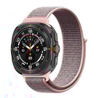 ​​Galaxy Watch Ultra 47mm Zore KRD03 Hasır Kordon  Kum Pembe