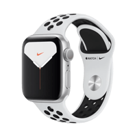 Apple Watch Series 5 Nike  Alüminyum  40mm  GPS  Gümüş