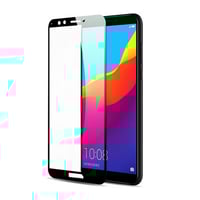 Helt Huawei Y7 2018 Uyumlu Ön Koruma Nano Ekran Koruyucu (Siyah) VR12264