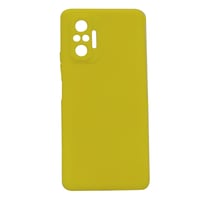 Nettech Xiaomi Redmi Note 10 Pro 4G Uyumlu Nano Arka Koruma Kılıf (Sarı) NT90039