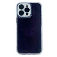 Nettech Apple iPhone 13 Pro Uyumlu Kamera Korumalı Yıldız Elmas Seri Arka Koruma Kılıf (Beyaz) NT101201