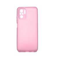 Nettech Xiaomi Redmi Note 10 Uyumlu Ultra Slim Arka Koruma Kılıf (Pembe) NT87922