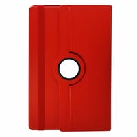 Nettech Samsung Galaxy Tab S8 Ultra Uyumlu 360 Kapaklı Kılıf (Kırmızı) NT98225