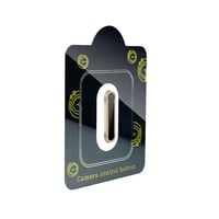 Apple iPhone 16 Serisi Uyumlu Metal Alaşımlı Hassas Dokunmatik Kamera Denetim Butonu Koruyucu  Siyah