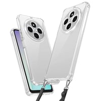 Xiaomi Redmi 14C 4G Kılıf Airbagli Takılabilir Askı Aparatlı Zore Snap Silikon Kapak  Şeffaf