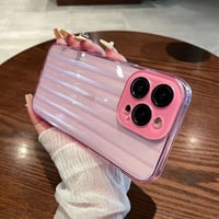 Pat Şeffaf Yumuşak Silikon Kılıf (Pembe)