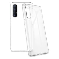 Nettech Oppo Reno 3 Pro Uyumlu Şeffaf Seri Arka Koruma Kılıf (Şeffaf) NT80135