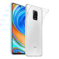 Nettech Xiaomi Redmi Note 9s Uyumlu Lüx Seri Kamera Korumalı Arka Koruma Kılıf (Şeffaf) NT80243