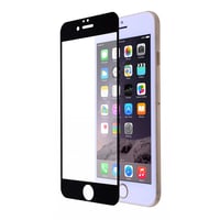 Nettech Apple iPhone 6 Plus Uyumlu 3D SuperGlass Full Cam Koruyucu (Siyah) VR11080