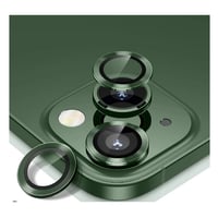 Nettech Apple iPhone 14 Uyumlu Alüminyum Seri Kamera Cam Koruyucu (Yeşil) NT103535