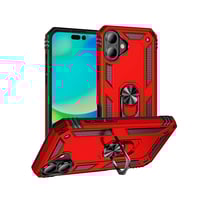 Apple iPhone 16 Plus Kılıf Zore Vega Kapak Kırmızı