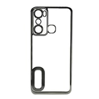 Nettech İnfinix Hot 20İ Uyumlu Round Silikon Seri Arka Koruma Kılıf (Çeşitli Renk) NT104795