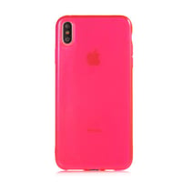 Nettech Apple iPhone XS Max Uyumlu Mun Seri Arka Koruma Kılıf (Pembe) NT81272