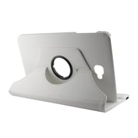 Nettech Samsung Galaxy T580 Tab A 10.1 2016 Uyumlu 360 Kapaklı Kılıf (Beyaz) VR4238