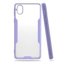 Nettech Samsung Galaxy A01 Core Uyumlu Platin Seri Arka Koruma Kılıf (Lila) NT86604