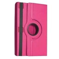 Nettech Tcl Tab 10S Uyumlu 3 Kameralı Döner Standlı Kapaklı Kılıf (Pembe) NT104391