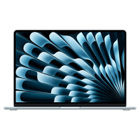 Apple MacBook Air 15 inc 2025  M4 10CPU 10GPU  24 GB  1 TB  Gök Mavisi