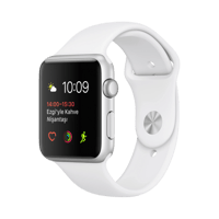 Apple Watch Series 1  Alüminyum  42mm  GPS  Gümüş