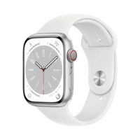 Apple Watch Series 8  Alüminyum  45mm  Cellular  Gümüş
