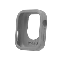 Huawei Watch Fit 3 Yumuşak TPU Silikon Kasa Koruyucu Zore Watch Gard 34  Gri