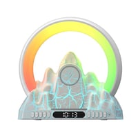 Nettech NL20 Mountain Led 25W Kablosuz Wireless Şarj (Beyaz) NT105846