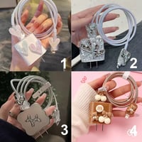 Nettech Şarj Adaptör ve Kablo Koruma Kılıfı (Çeşitli Desen) NT103394