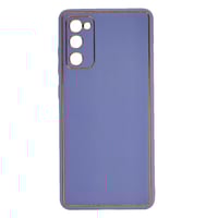 Nettech Samsung Galaxy S23 Plus Uyumlu Coco Leather Seri Arka Koruma Kılıf (Gri) NT102128