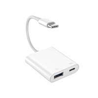 Nettech JH0510 USB + Typec To Typec Dönüştürücü (Beyaz) NT96488