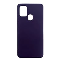 Nettech Samsung Galaxy A21S Uyumlu Nano Arka Koruma Kılıf (Mor) NT82281