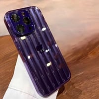 Pat Şeffaf Yumuşak Silikon Kılıf (Mor)