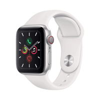 Apple Watch Series 5  Alüminyum  40mm  Cellular  Gümüş