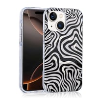 Apple iPhone 15 Kılıf Magsafe Şarj Özellikli Zore Jago Kapak  SiyahBeyaz