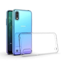 Nettech Samsung Galaxy A01 Uyumlu Lüx Seri Arka Koruma Kılıf (Şeffaf) VR20601