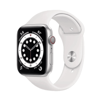 Apple Watch Series 6  Alüminyum  44mm  Cellular  Gümüş