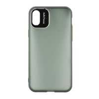 Nettech Apple iPhone XS Max Uyumlu Matte Seri Arka Koruma Kılıf (Yeşil) VR19544