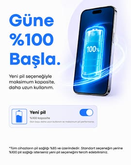 %100 Batarya