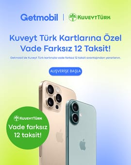 Kuveyt Türk kartlarına özel vade farksız 12 taksit!