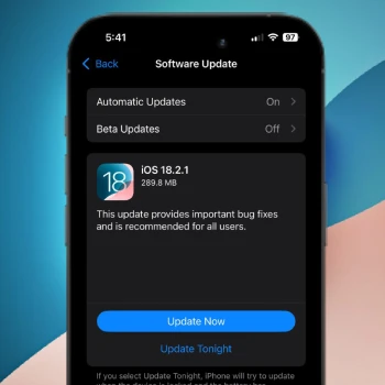 iOS 18.2.1 Yenilikleri Neler?