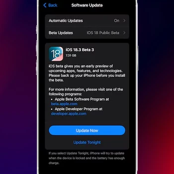 iOS 18.3 Beta 3 Nasıl İndirilir ve Yüklenir?