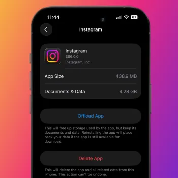 Instagram Önbellek Temizliği Yapma